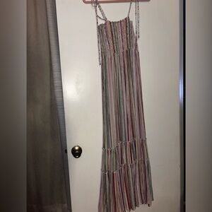 Maxi dress Saks Fifth Avenue Multicolor Striped